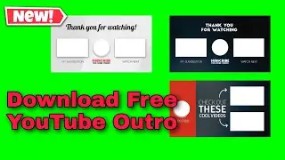 YouTube Outro Template No Text| YouTube Outro Template No Copyright| YouTube Outro Template Download