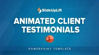 Animated Client Testimonials PowerPoint Template