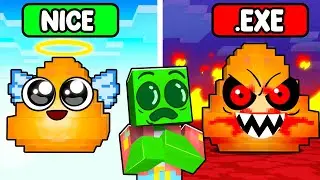 Friendly Pou VS Pou.exe in Minecraft!