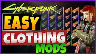 Get Easy Clothing Mods In Cyberpunk 2077 1.06 Without Crafting Specs