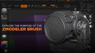 ZBrush Tutorial: Introduction to the ZModeler Brush - Pluralsight