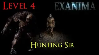 Exanima 0.8 | Level 4 Walkthrough  (No commentary) | Hunting Sir or how to kill beast with dagger