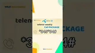 Telenor Weekly Call Package Rs. 25 PKR 🔥 | What Information