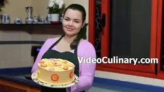 Simple Chocolate Cake Recipe with Buttercream Flowers