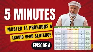 Master 14 Pronouns & Arabic Verb Sentence Forms in 5 Minutes