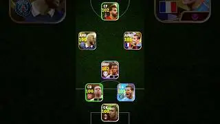 Best squad | 4-1-2-3 formation | eFootball 24 mobile | #shorts #pes #efootball #efootball2024