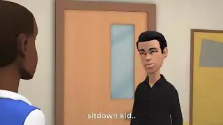 Cartoon, animation video android, covid19 short story in Vincenzo cassano, Song jong ki
