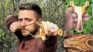 Crafting a Unique & Creative Yew wood Slingshot