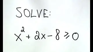 ❖ Solving Quadratic Inequalities ❖