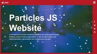 How to use Particles.js in Website | Make a website with Particle JS