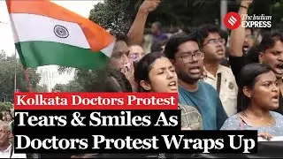 Kolkata Doctors Protest Ends, Scenes From The Site