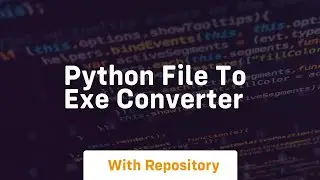 python file to exe converter