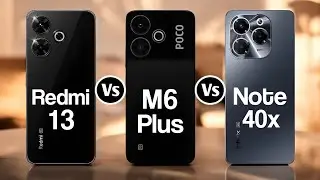 Redmi 13 5G Vs Poco M6 Plus 5G Vs Infinix Note 40X 5G