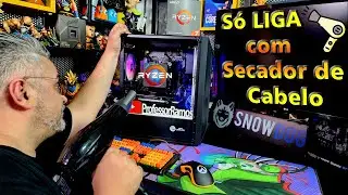 PC só LIGA com o Secador de Cabelo !!! RESOLVIDO 💥AMD Ryzen Am4 e a Umidade !!!