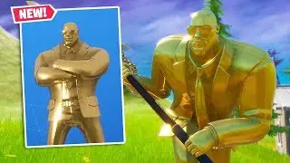 NEW *GOLDEN AGENT* BRUTUS Skin Gameplay in Fortnite!
