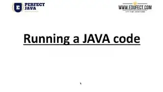 Perfect Java - Running a Java code