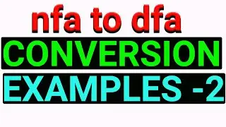 nfa to dfa conversion example Non deterministic finite automata to Deterministic Finite automata