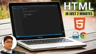 Basic Structure of an HTML Website | HTML in Just 2 Minutes | Web Development Course - #1