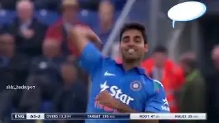 Bhuvaneshwar Kumar Best Bowling Stumps Flying