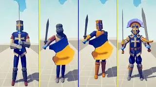 EVOLUTION OF SQUIRE | TABS Totally Accurate Battle Simulator