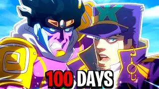 Spending 100 Days As Jotaro In Roblox JoJo!