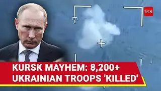 8,200+ Troops, 76 Tanks: Ukrainians 'Burn' In Putin's Kursk Mayhem | Russia Foils Attack On Moscow