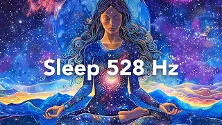 528 Hz Healing Frequency, Solar Plexus Chakra Sleep Music, Solfeggio Frequencies