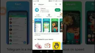 Telegram Tutorial: How to Install TELEGRAM On Android device #shorts