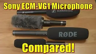 Sony ECM-VG1 Mic Comparison