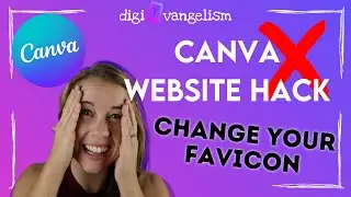 How to Change a Canva Website Favicon 