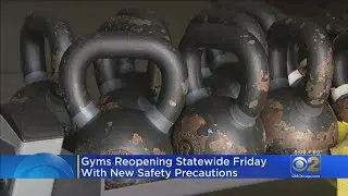 Gyms Reopen Statewide On Friday