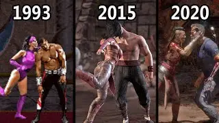 Evolution of Mileena's Kiss (1993-2020)