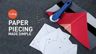 Paper piecing made simple | Quilting Tutorial with Angela Walters for Craftsy