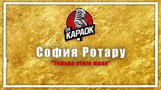 София Ротару-Только этого мало(КАРАОКЕ оригинальная аранжировка)