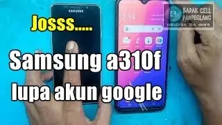 Samsung a310f forgot google account