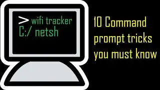 Tricks with cmd prompt everybody should know