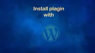 install plagin with wordpress