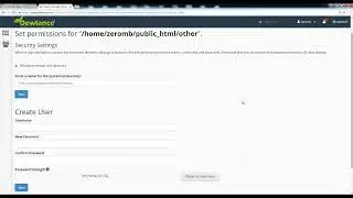 How to protect a folder with username and password in cPanel - Course +HD + Latest - P68