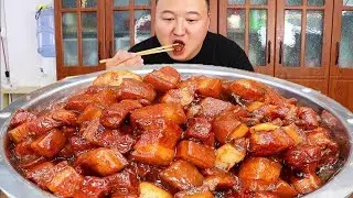 阿强买六斤五花肉红烧，配上麻婆豆腐，一顿吃真过瘾【cram阿强】