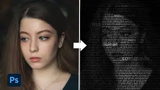 How to Turn Photos into Stunning Text Portraits in Photoshop