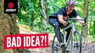 How Hard Can You Shred A Road Bike? | Road Racing Bike Taken Off Road