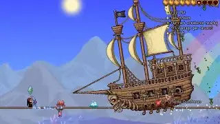 Terraria 1.4 Master Mode - Flying Dutchman Boss Fight