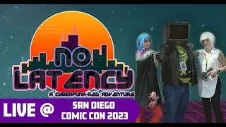 NO LATENCY LIVE 2023 - CYBERPUNK-RED 'LIVE PLAY' #SDCC23 PANEL