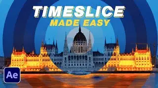 How to make a TIMESLICE in Adobe After Effects - AR/assets walkthrough