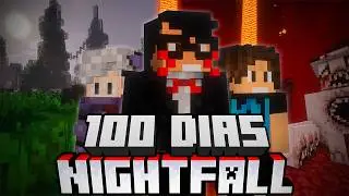 SOBREVIVI 100 DIAS NO NIGHTFALL, MOD DO MINECRAFT - O FILME