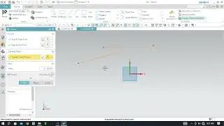 Video- 14 Conic command in sketch Siemens NX software