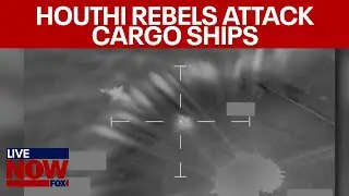 Houthis attack cargo ships in Gulf Aden, Israel-Hamas war continues | LiveNOW from FOX