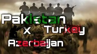 👑 Army Power Show 💪 |Pakistan🇵🇰xTurkey🇹🇷xAzerbaijan🇦🇿| 3 Countries 1 Nation ☝️| Army Edits🔥