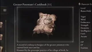 Elden Ring DLC Greater Potentates Cookbook 11 Location Belurat Gaol