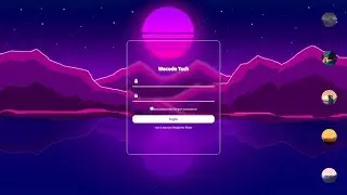 Animated Login Form Html Css  | Change Image in Javascript When onclick Button |  Part 1 Wecode Tech